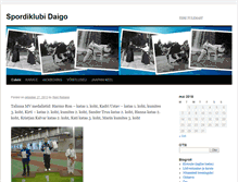 Tablet Screenshot of daigo.ee